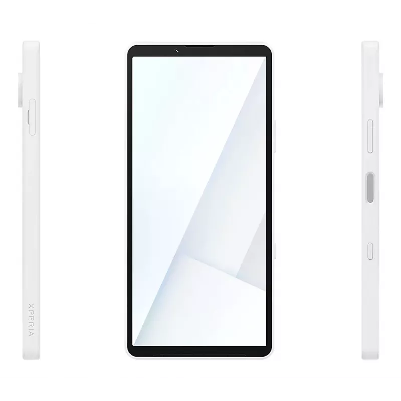 Smartphone Sony Xperia 10 VII 5G 8 GB RAM 128 GB, 6,1" 19,5:9 OLED, Dual SIM, 5000 mAh, entrada de áudio de 3,5 mm, Android 15, IP65/68, branco