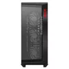 XPG BATTLECRUISER II ST Mid-Tower Preto, Midi Tower, PC, Preto, ATX, EATX, micro ATX, Mini-ITX, Aço inoxidável, Gaming