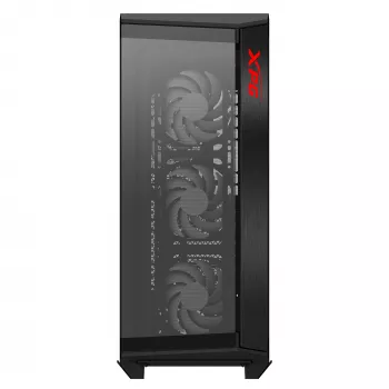 XPG BATTLECRUISER II ST Mid-Tower Preto, Midi Tower, PC, Preto, ATX, EATX, micro ATX, Mini-ITX, Aço inoxidável, Gaming