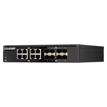 QNAP QSW-3216R-8S8T Switch de rede Unmanaged L2 10G Ethernet (100/1000/10000) Preto