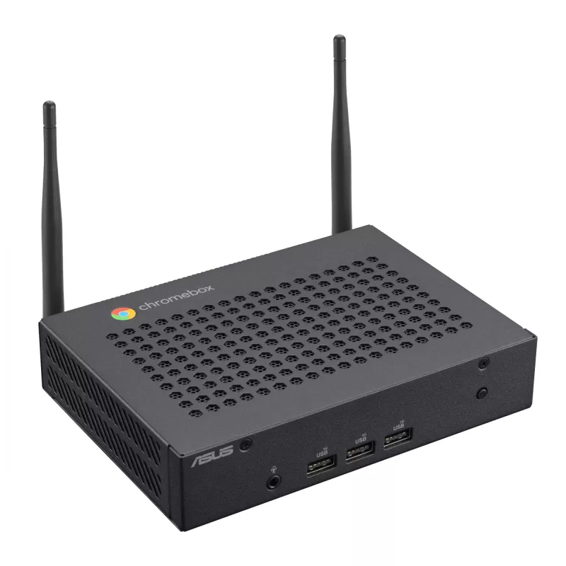 ASUS Chromebox CF40-BC012UN Intel® Celeron® N N4500 8 GB LPDDR4x-SDRAM 64 GB eMMC ChromeOS Mini PC Preto