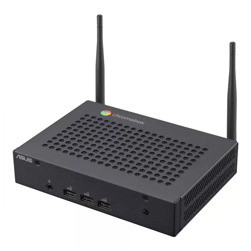 ASUS Chromebox CF40-BC012UN Intel® Celeron® N N4500 8 GB LPDDR4x-SDRAM 64 GB eMMC ChromeOS Mini PC Preto