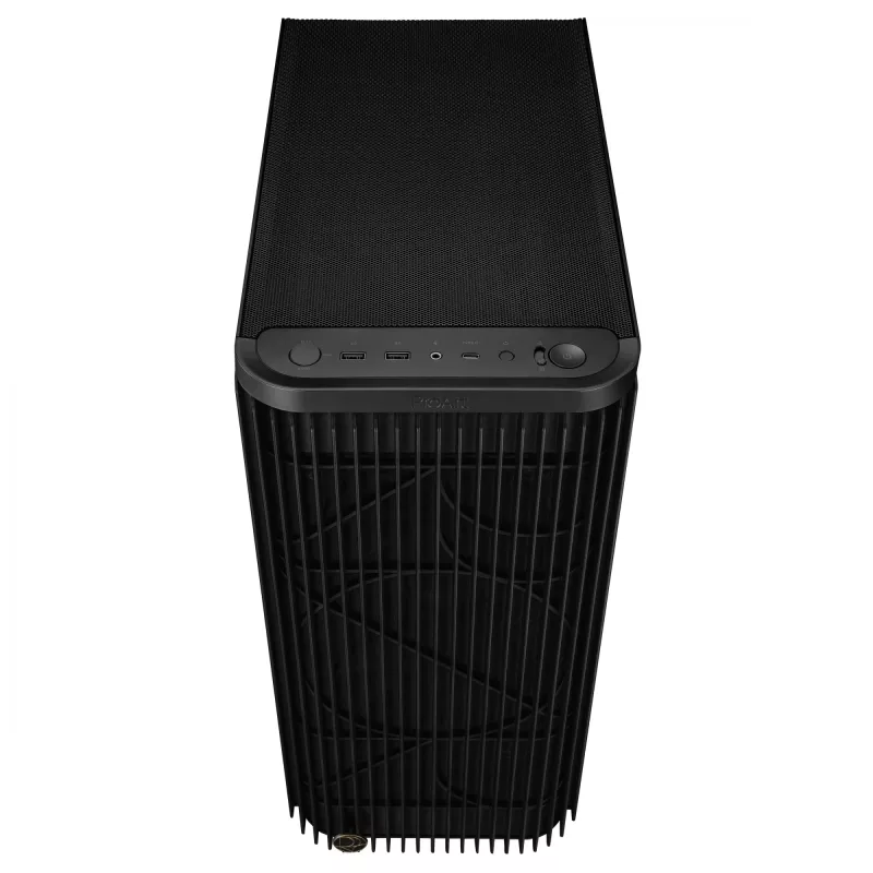 Caixa de PC ASUS ProArt PA401 Mesh Panel Preto, ATX, 2x160mm frente, 1x120mm traseira, 2x3,5