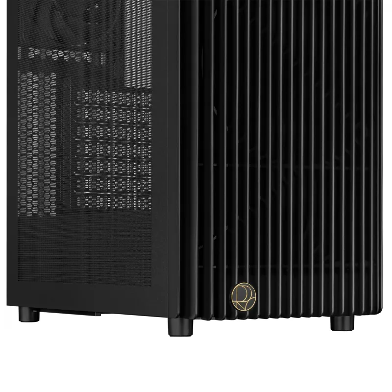 Caixa de PC ASUS ProArt PA401 Mesh Panel Preto, ATX, 2x160mm frente, 1x120mm traseira, 2x3,5