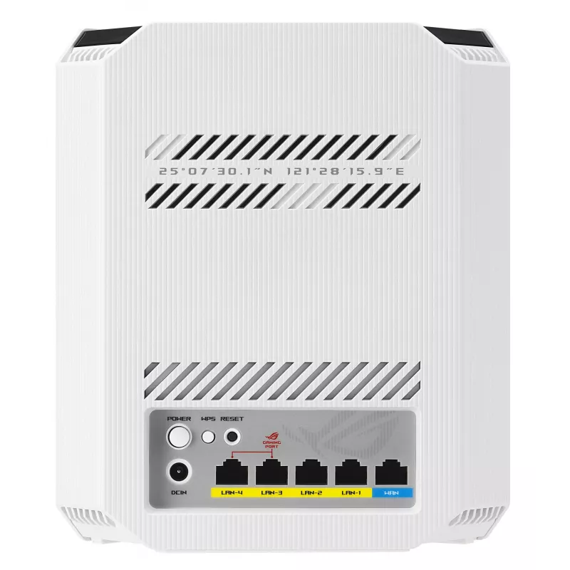 ASUS GS-BE7200 Router wireless 2.5 Gigabit Ethernet Dual-Band (2,4 GHz / 5 GHz) Branco, Preto