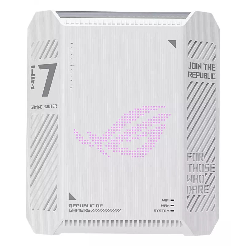 ASUS GS-BE7200 Router wireless 2.5 Gigabit Ethernet Dual-Band (2,4 GHz / 5 GHz) Branco, Preto
