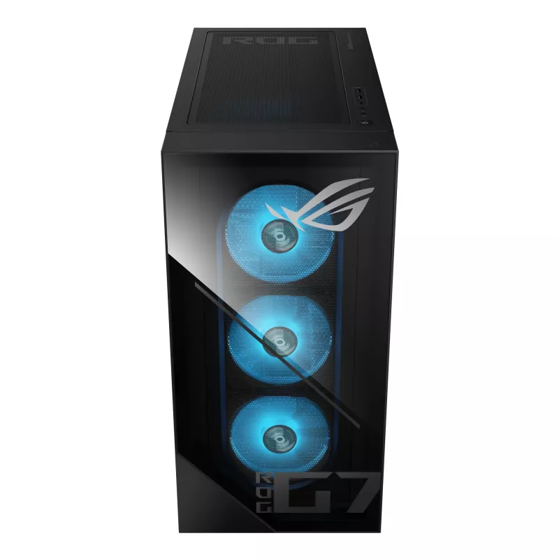 ASUS ROG G700 GM700TZ-R8400F004WS AMD Ryzen™ 5 8400F 32 GB DDR5-SDRAM 1 TB SSD NVIDIA GeForce RTX 5060 Ti Windows 11 Home Tower PC Preto