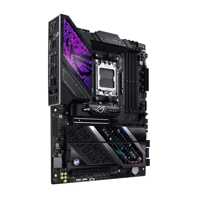 Motherboard ASUS ROG STRIX X870E-E GAMING WIFI7 NEO — AM5, Chipset X870E, suporte PCIe, Wi‑Fi 7