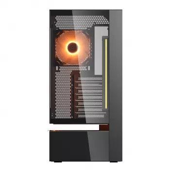 Cougar CFV235 Vision Midi Tower Caixa de PC, ARGB, LCD de 9,16