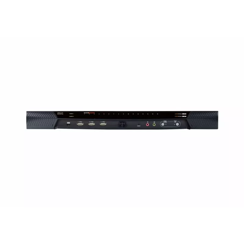 ATEN Switch KVM over IP 16 portas 2 bus CAT5e/6, LUC (Laptop USB Console), com suporte de áudio e Virtual Media