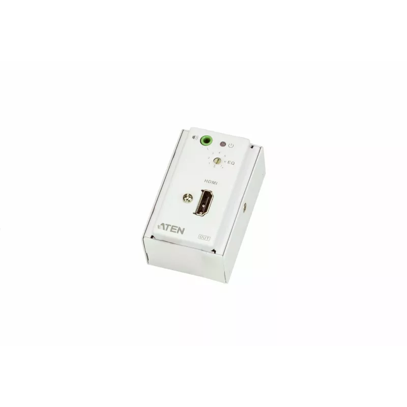ATEN Extensor HDMI/Áudio Over Cat5 com MK, 1920 x 1200 píxeis, Transmissor e recetor AV, 60 m, Com fios, 3D, HDCP