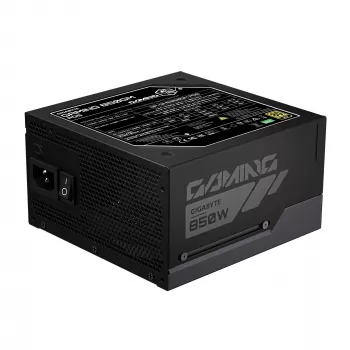 GIGABYTE GAMING 850GM PG5 Fonte de alimentação – PCIe 5.1, 80 PLUS Gold, design totalmente modular, ventoinha de 135 mm, compatível com ATX 3.1, ficha EU