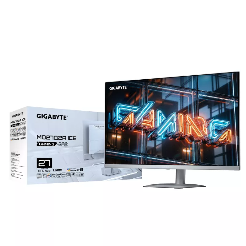 GIGABYTE MO27Q2A ICE Monitor gaming QD‑OLED 27