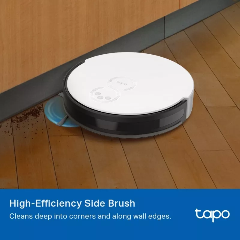 Conjunto de acessórios para robô aspirador TP-Link Tapo RVA100 — 2 filtros HEPA laváveis, escova principal, 2 escovas laterais (preto/branco)