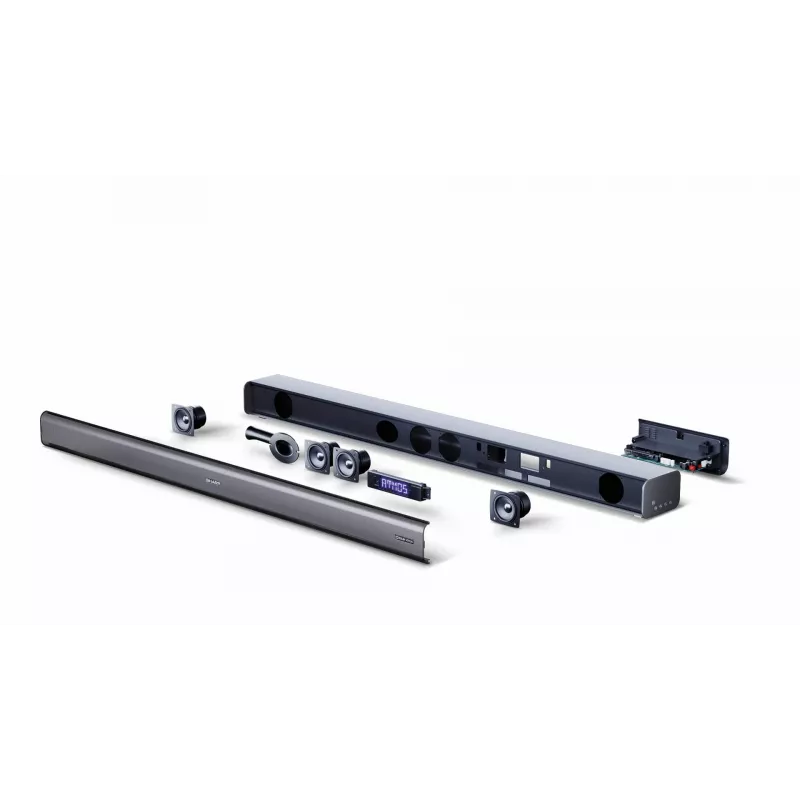 Barra de som Sharp HT-SBW460 metálico 3.1 canais 440 W