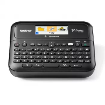 Impressora de etiquetas Brother PT-D610BTVP transferência térmica 180 x 360 DPI 30 mm/s com fios e sem fios TZe Bluetooth