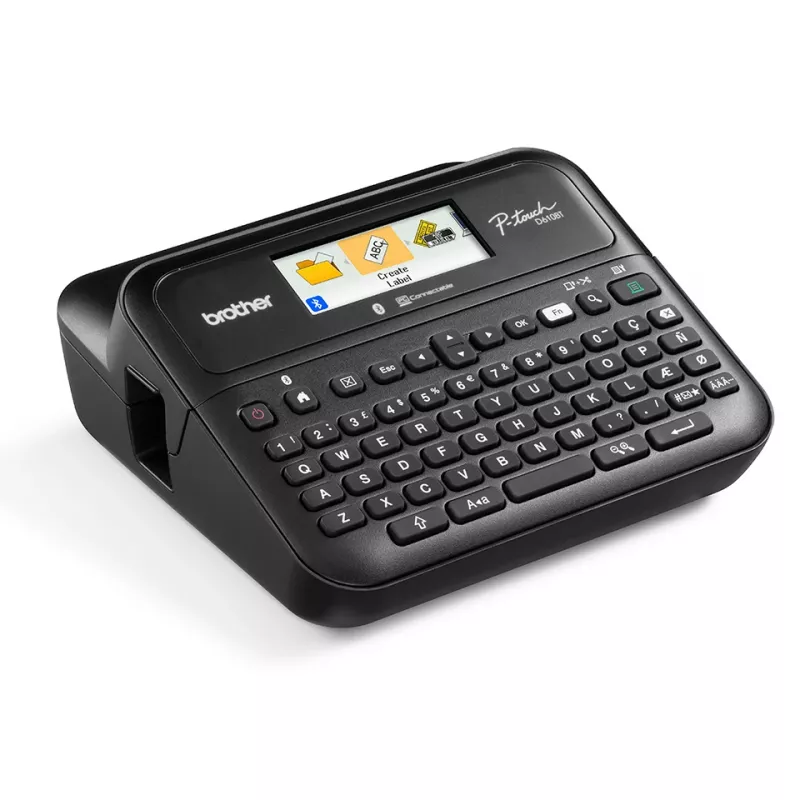 Impressora de etiquetas Brother PT-D610BTVP transferência térmica 180 x 360 DPI 30 mm/s com fios e sem fios TZe Bluetooth