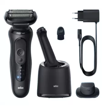 Máquina de barbear Braun Series 5 52-N7200cc com aparador preto