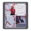 Placa informativa exterior magnética com fecho Nobo Premium Plus 8xA4