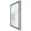 Placa informativa exterior magnética com fecho Nobo Premium Plus 8xA4