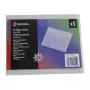 Carteira com botão de pressão Rexel Ice horizontal A5 transparente (5), A5, transparente, 1 mm, 120 mm, 180 mm, 5 unid.