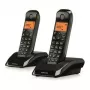 Telefone DECT Motorola S12 Duo identificação de chamadas preto