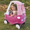 Little Tikes Cozy Coupe Princess, 1,5 ano(s), 4 rodas, plástico, azul, rosa, branco