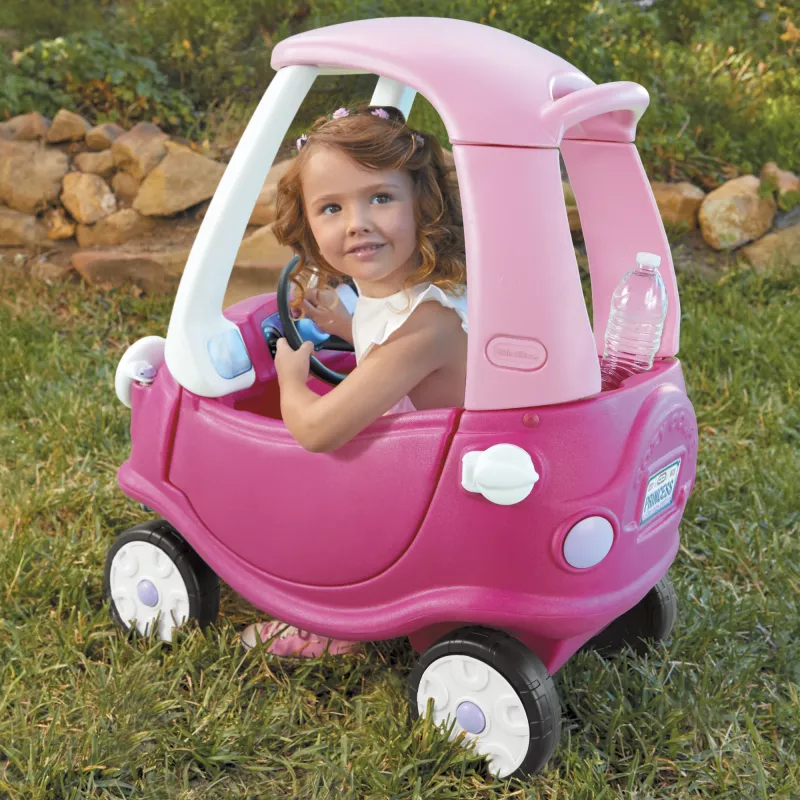 Little Tikes Cozy Coupe Princess, 1,5 ano(s), 4 rodas, plástico, azul, rosa, branco