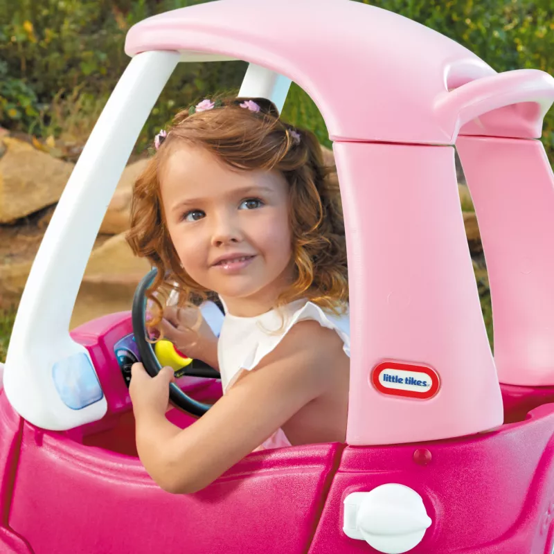 Little Tikes Cozy Coupe Princess, 1,5 ano(s), 4 rodas, plástico, azul, rosa, branco