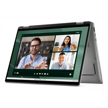 Portátil híbrido (2-em-1) DELL Latitude 7450 2-em-1 Intel Core Ultra 7 165U 35,6 cm (14 polegadas) ecrã tátil Full HD+ 16 GB LPDDR5x-SDRAM 512 GB SSD Wi-Fi 7 (802.11be) Windows 11 Pro alemão cinzento