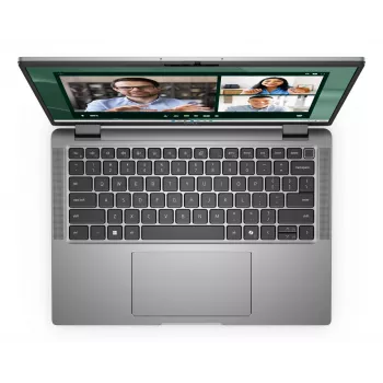 Portátil híbrido (2-em-1) DELL Latitude 7450 2-em-1 Intel Core Ultra 7 165U 35,6 cm (14 polegadas) ecrã tátil Full HD+ 16 GB LPDDR5x-SDRAM 512 GB SSD Wi-Fi 7 (802.11be) Windows 11 Pro alemão cinzento