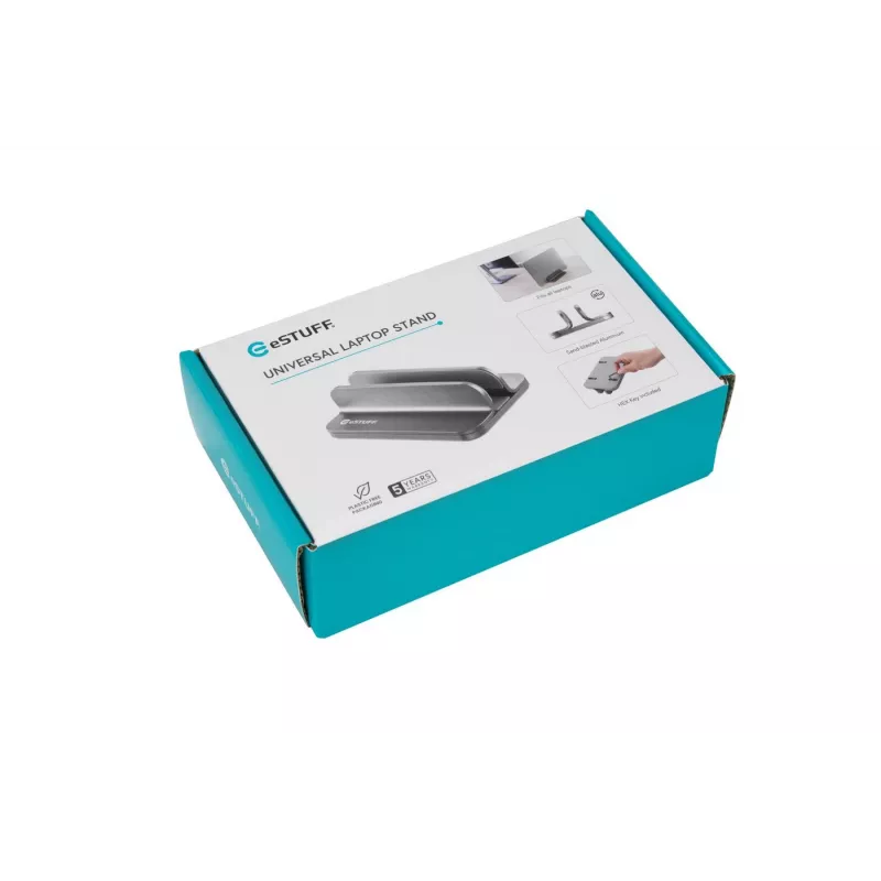 Suporte para Portátil eSTUFF GLB229000 Cinzento