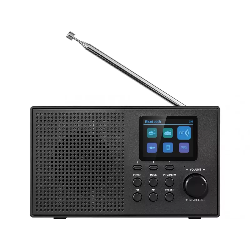 Sandberg Altifalante Rádio DAB+BT Recarregável, Portátil, Analógico e Digital, DAB+, FM, 87,5 - 108 MHz, 174 - 240 MHz, 3 W