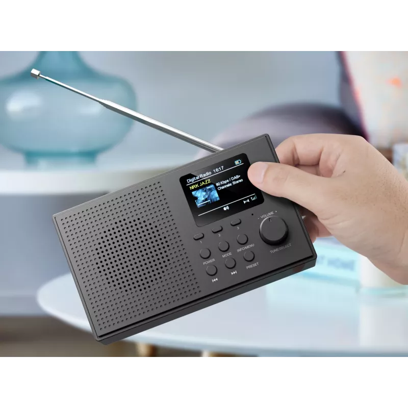 Sandberg Altifalante Rádio DAB+BT Recarregável, Portátil, Analógico e Digital, DAB+, FM, 87,5 - 108 MHz, 174 - 240 MHz, 3 W