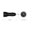Carregador de automóvel USB-C 65W da dbramante1928 re-charge – isqueiro 12–24V, 1× USB-C, preto
