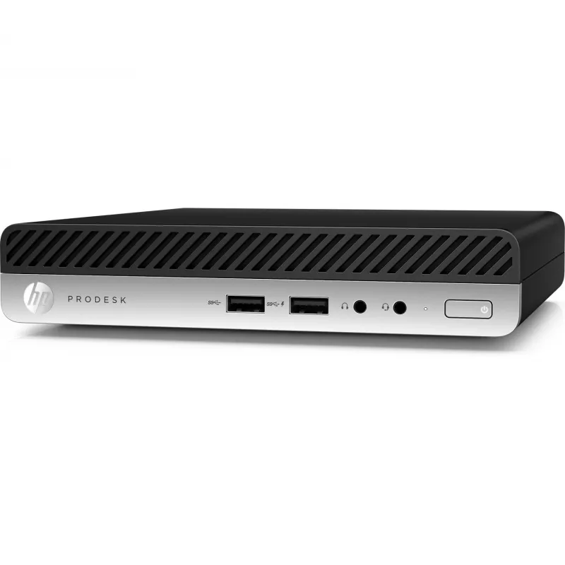 T1A HP ProDesk 400 G4 Recondicionado Intel® Core™ i5 i5-8400T 8 GB DDR4-SDRAM 256 GB SSD Windows 10 Pro Mini PC preto, prateado