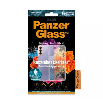 PanzerGlass ® ClearCase™ Samsung Galaxy S21 Plus 5G, Capa, Samsung, Samsung - Galaxy S21+, Transparente