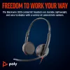 HP Poly Blackwire 3225 Headset estéreo USB-C + jack de 3,5 mm + adaptador USB-C/A (a granel)