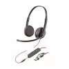 HP Poly Blackwire 3225 Headset estéreo USB-C + jack de 3,5 mm + adaptador USB-C/A (a granel)