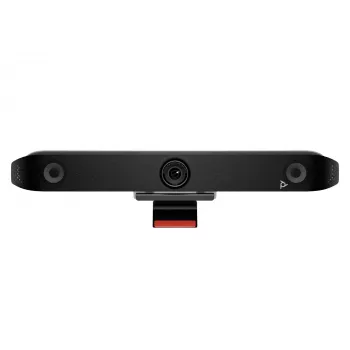 HP Poly Studio X52 Barra de vídeo tudo-em-um, sistema de videoconferência em grupo, 4K Ultra HD, 30 fps, 95°, 5x, Android