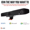 HP Poly Studio X52 Barra de vídeo tudo-em-um, sistema de videoconferência em grupo, 4K Ultra HD, 30 fps, 95°, 5x, Android