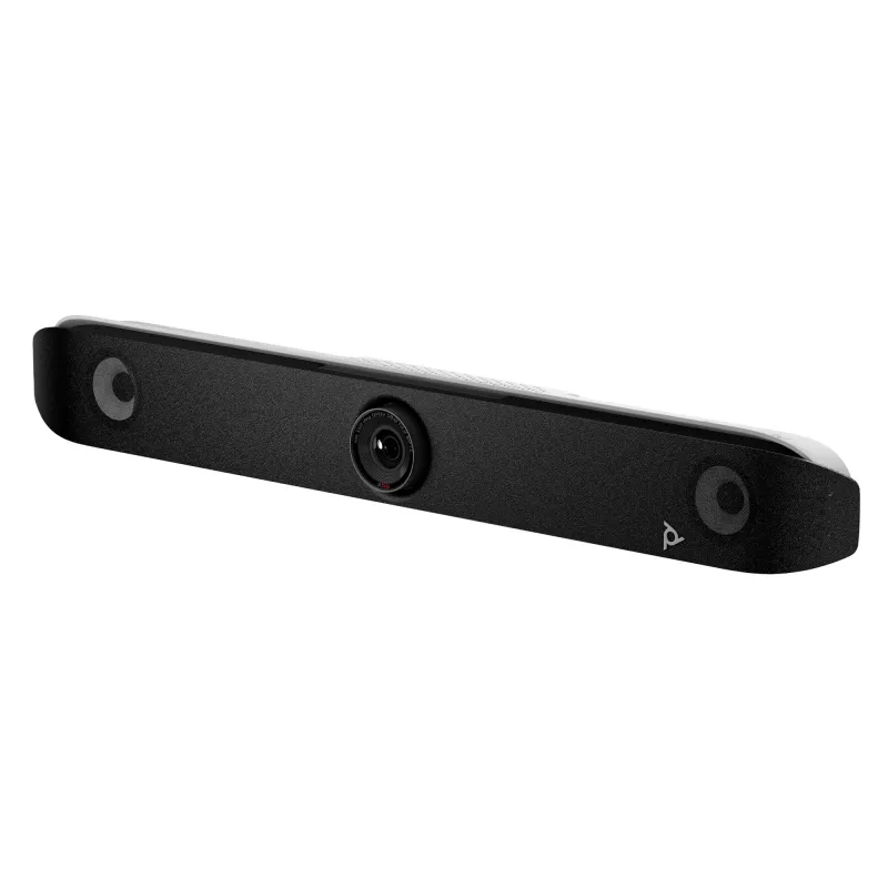 HP Poly Studio X52 Barra de vídeo tudo-em-um, sistema de videoconferência em grupo, 4K Ultra HD, 30 fps, 95°, 5x, Android