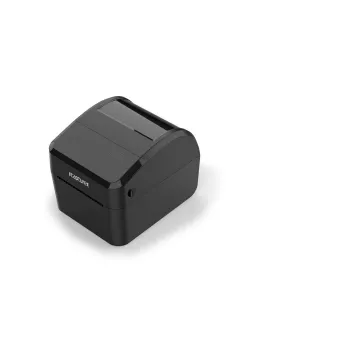 Impressora de etiquetas Capture CA-RP420 — térmica direta 203 dpi de secretária com USB, série, Ethernet (preto)