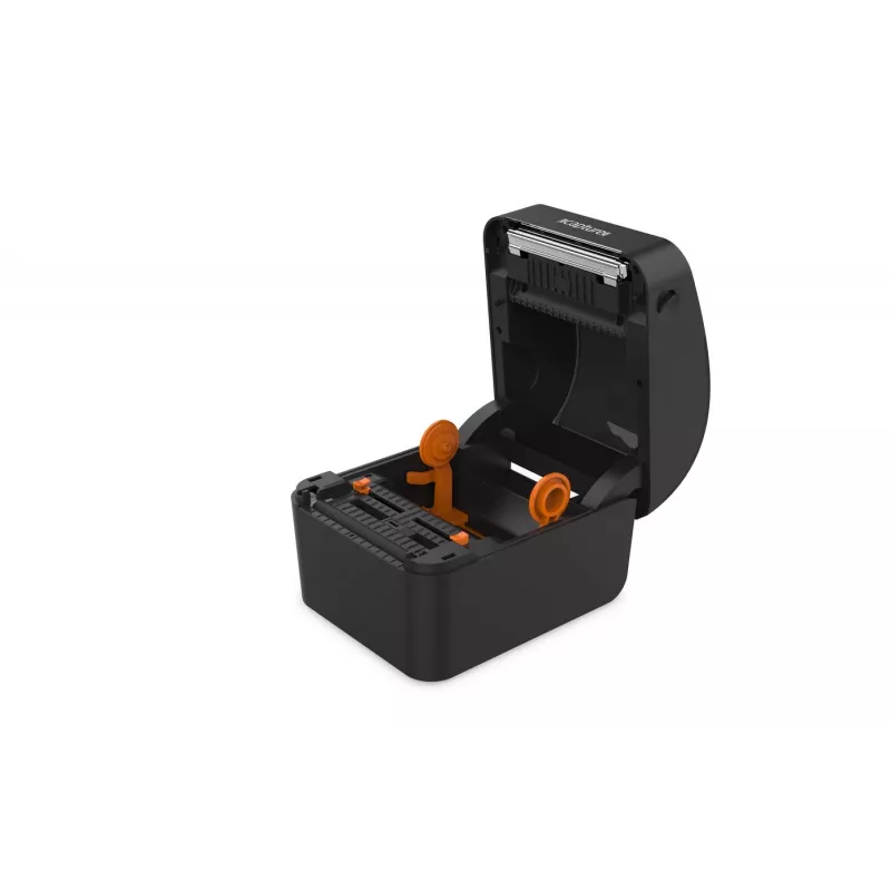 Impressora de etiquetas Capture CA-RP420 — térmica direta 203 dpi de secretária com USB, série, Ethernet (preto)