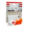 Protetor auricular reutilizável 3M 1100C4, laranja, com cordão, pack de 4
