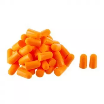 Protetor auricular reutilizável 3M 1100C30 laranja, com cabo, pack de 30