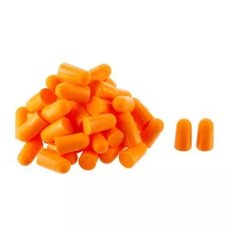 Protetor auricular reutilizável 3M 1100C30 laranja, com cabo, pack de 30