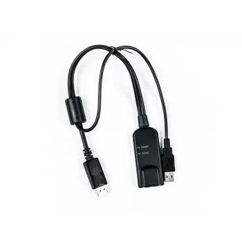 Vertiv Avocent MPUIQ-VMCDP adaptador de interface KVM DISPLAYPORT, USB 2.0 preto
