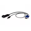 Vertiv Avocent MPUIQ-VMCDP adaptador de interface KVM DISPLAYPORT, USB 2.0 preto