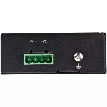 StarTech.com injetor PoE Gigabit industrial - alta velocidade/alta potência 90W - 802.3bt PoE++ 52V-56VDC calha DIN UPoE/adaptador injetor Ultra Power Over Ethernet -40C a +75C robusto